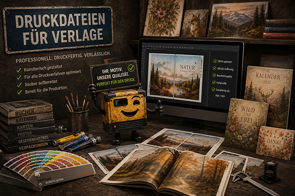 Druckdateien für Verlage